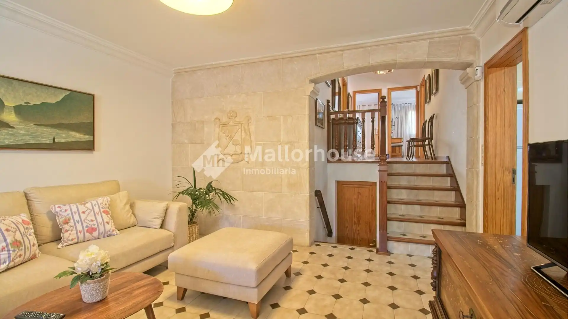 Living room of Detached homes for rent in Muro  with Terrace and Furnished