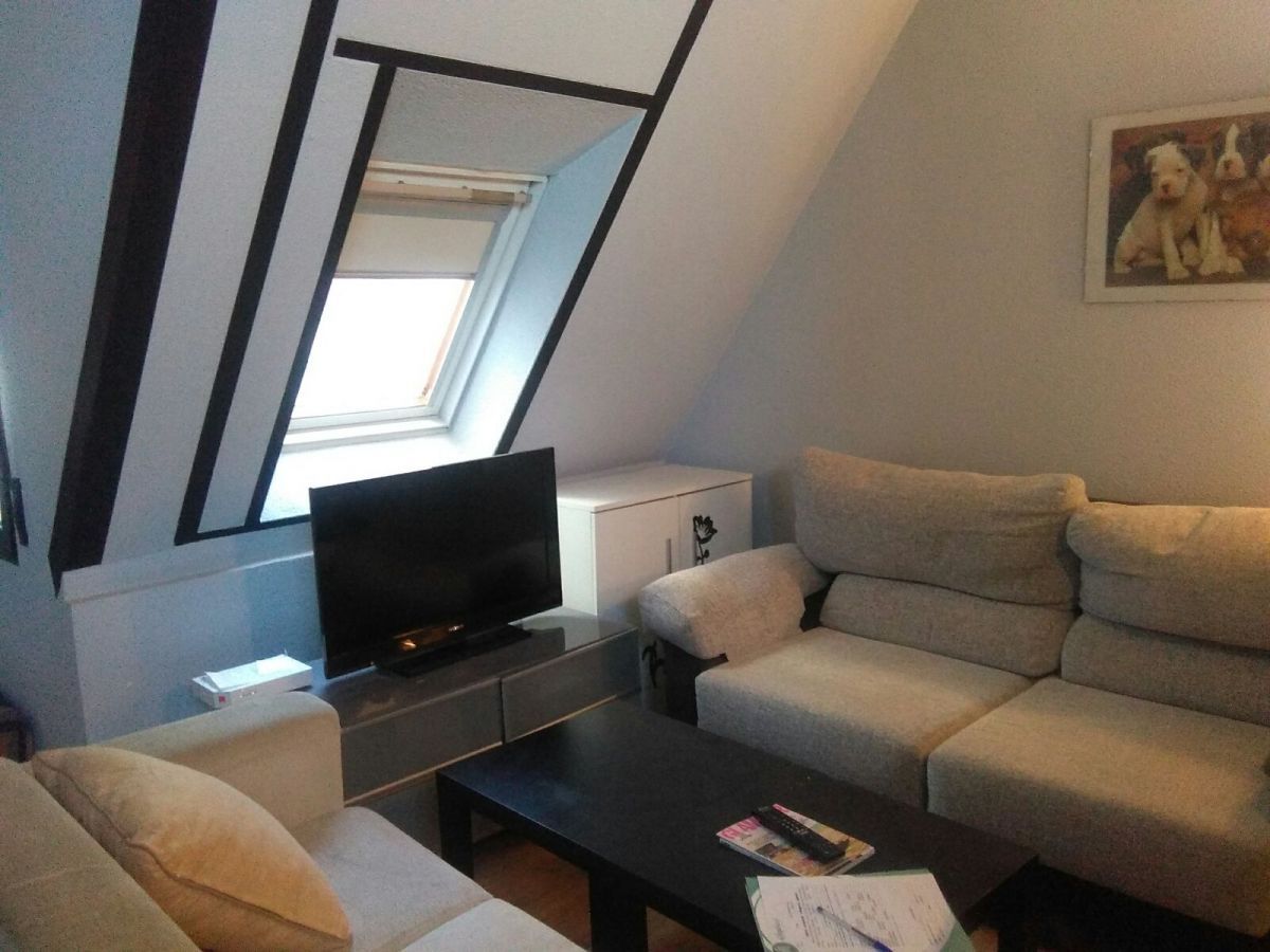 Wohnzimmer von Dachboden miete in Segovia Capital mit Heizung