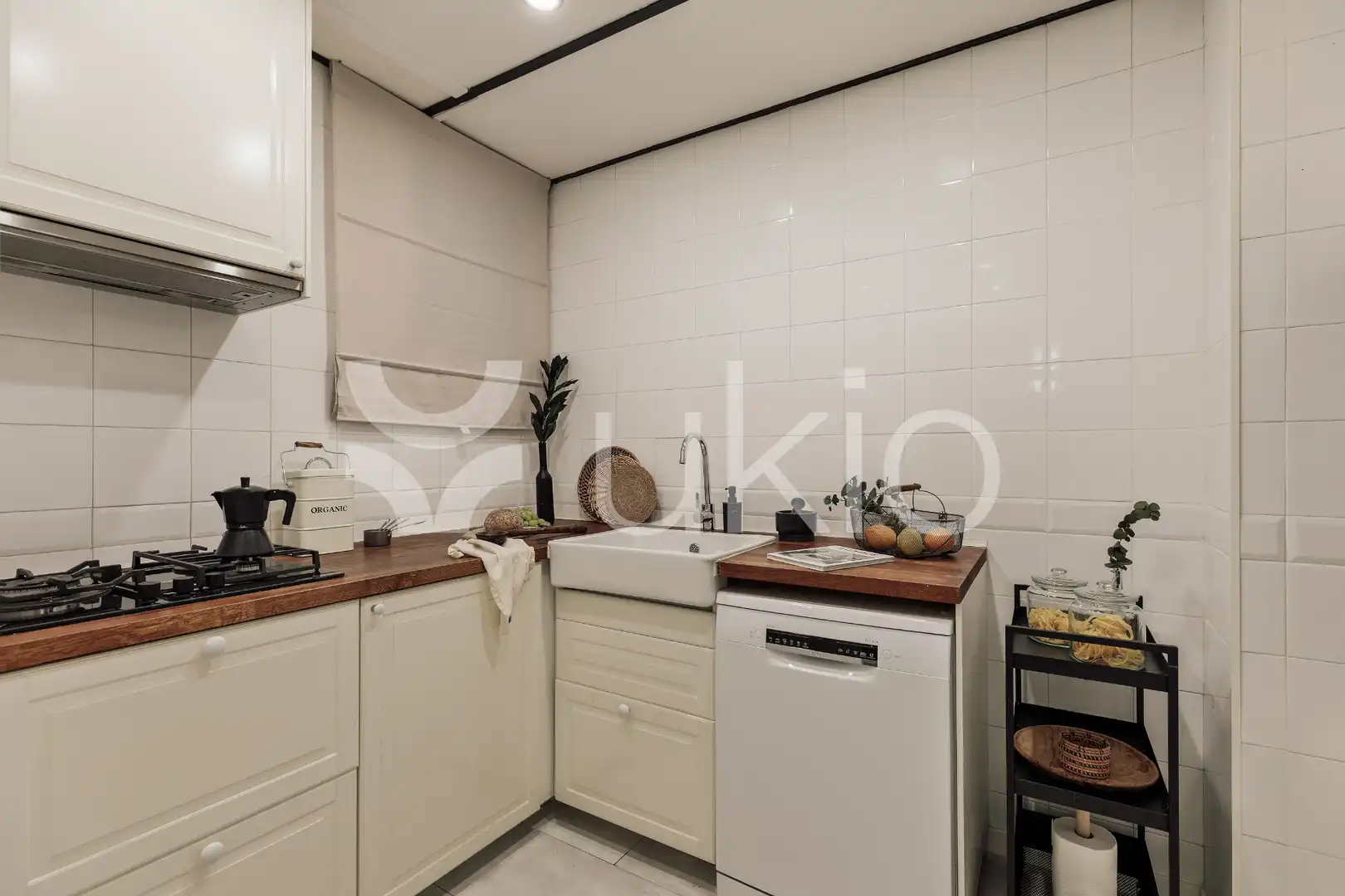Kitchen of Apartments for rent in Barcelona  with Air Conditioner, Heating and Furnished