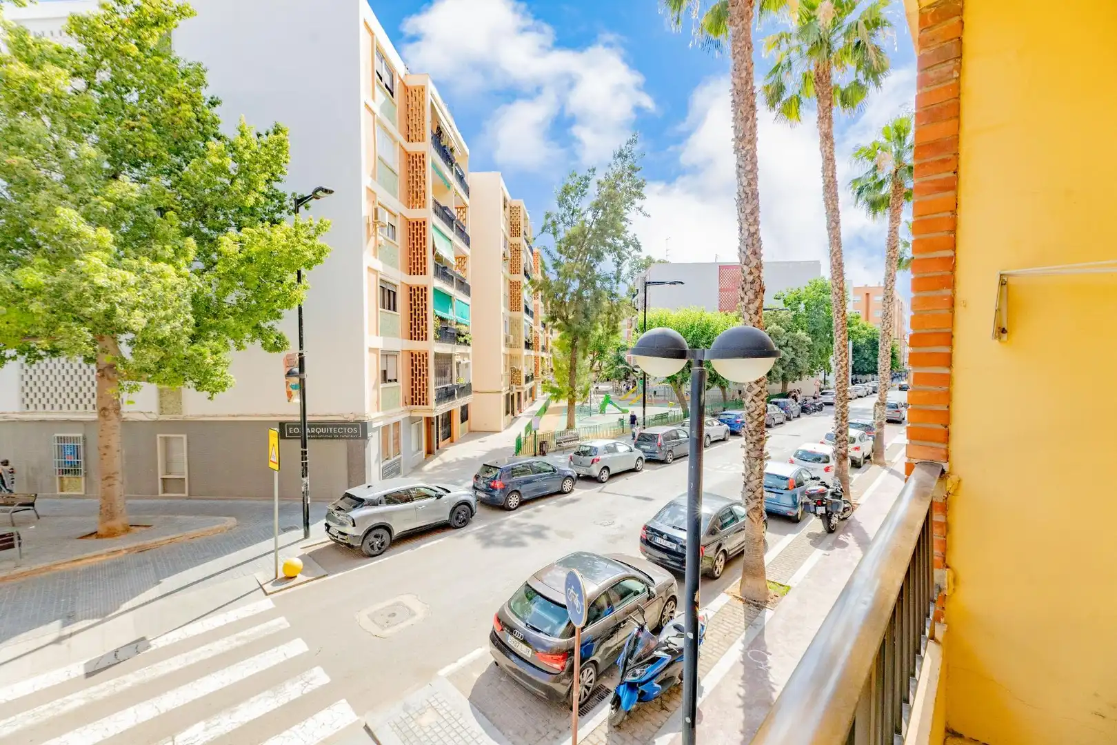 Exterior view of Flat for sale in Alboraya  with Air Conditioner and Alarm