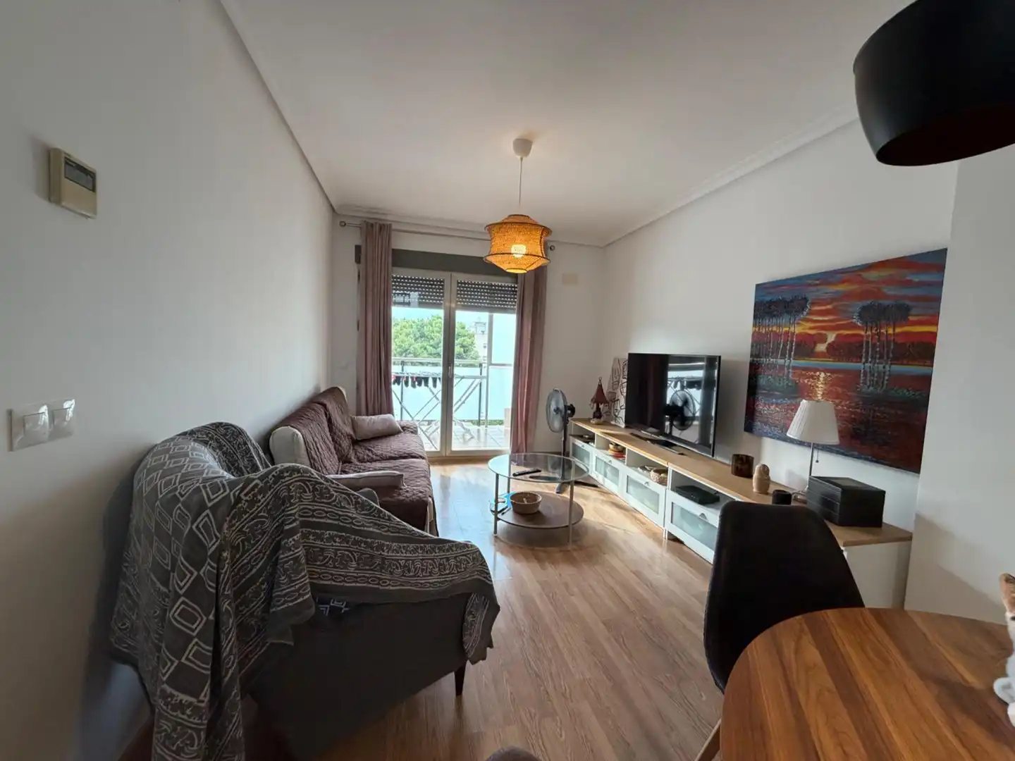 Sala de estar de Ático en venta en Torrent con Aire acondicionado, Calefacción y Jardín privado