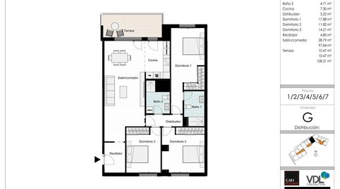 Foto 4 de Piso en venta en Avenida Avenida Universidad, San Mamés - La Palomera, León Capital