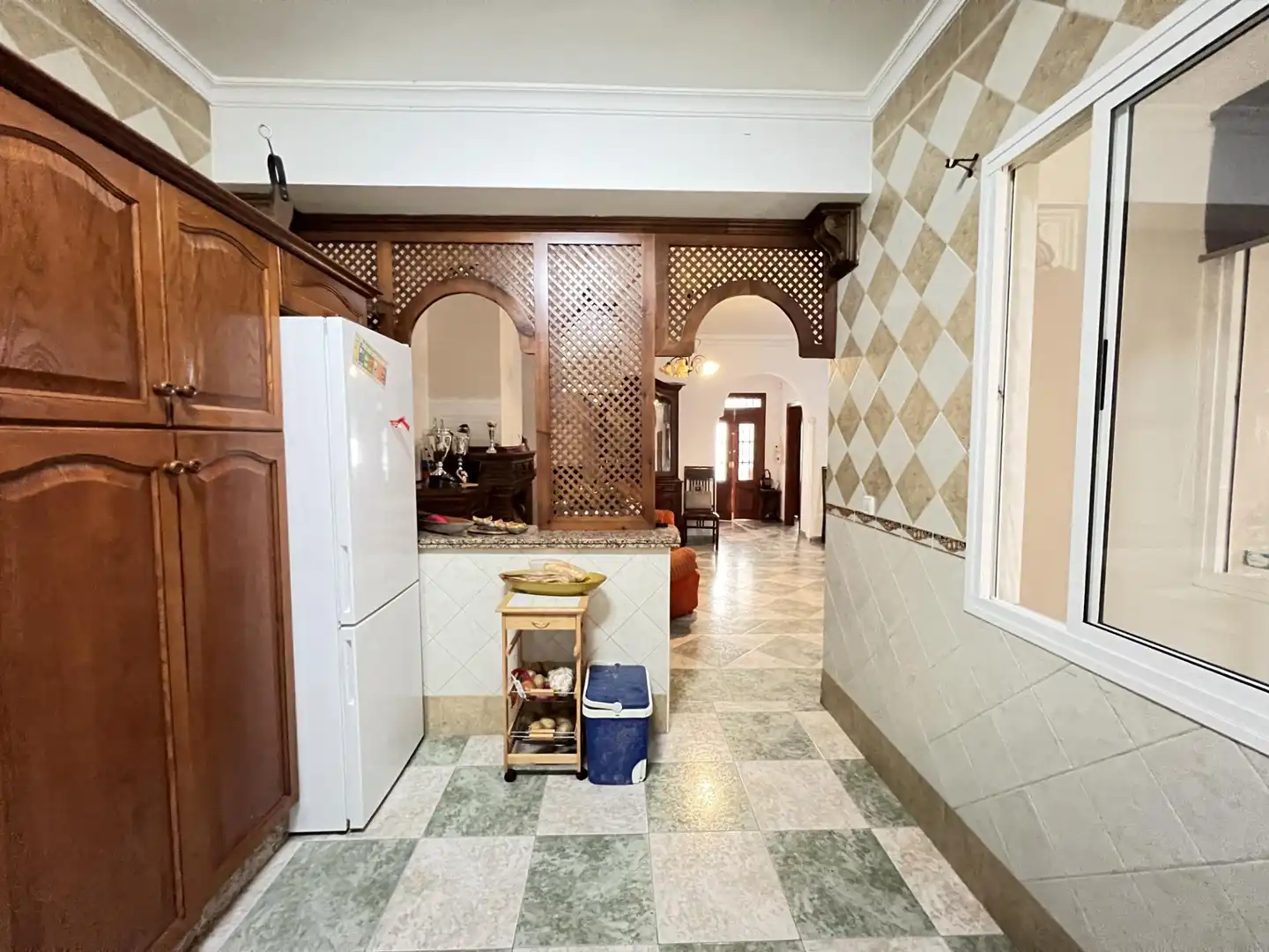 Cocina de Casa o chalet en venta en Alameda con Aire acondicionado, Calefacción y Terraza