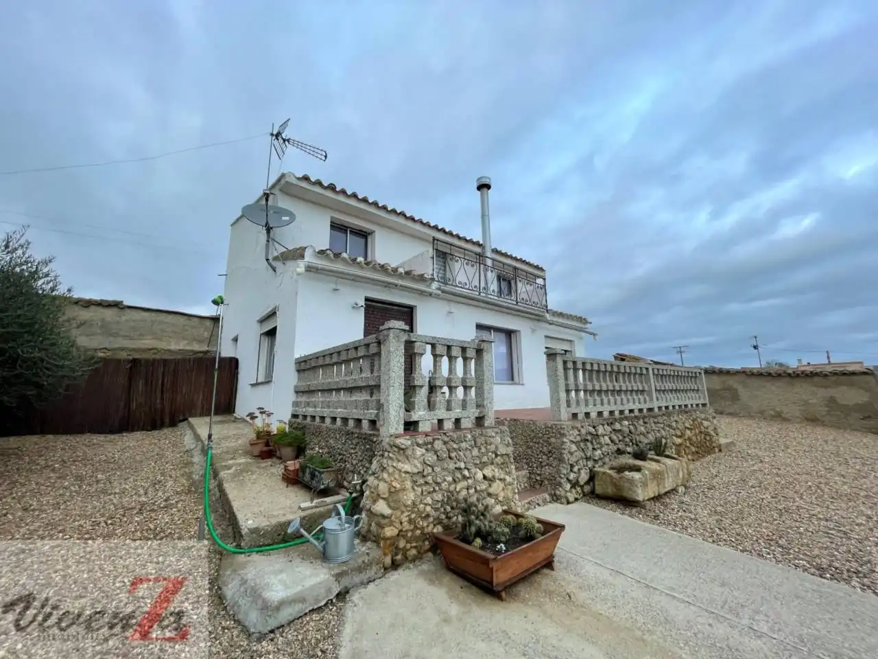 Vista exterior de Casa o chalet en venta en Sanzoles con Calefacción, Jardín privado y Terraza