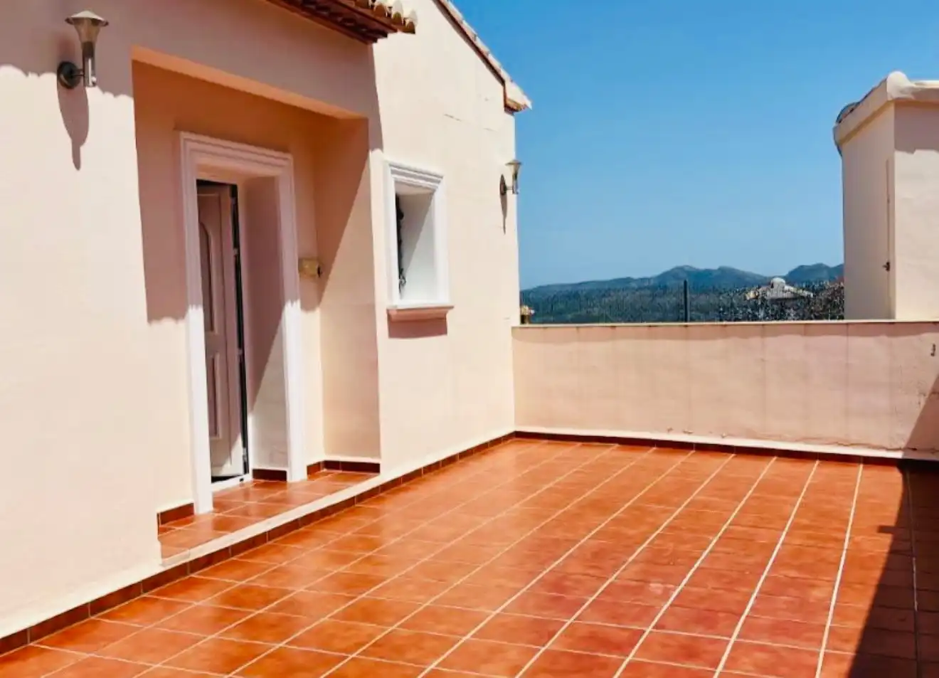 Terraza de Casa o chalet en venta en La Vall de Laguar con Aire acondicionado, Calefacción y Jardín privado