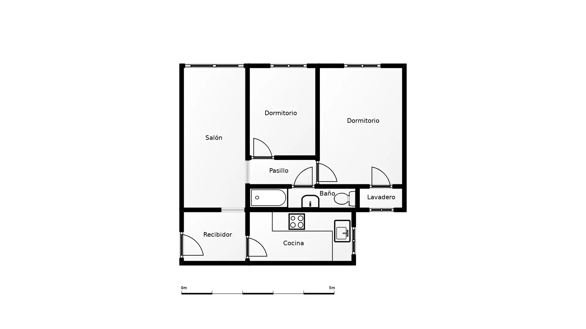 Piso en venta en L'Hospitalet de Llobregat