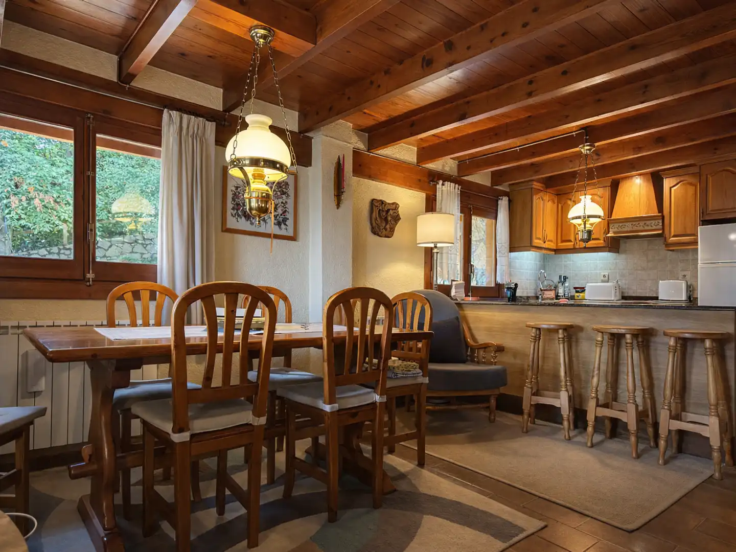 Comedor de Casa o chalet en venta en Toses con Calefacción, Jardín privado y Parquet