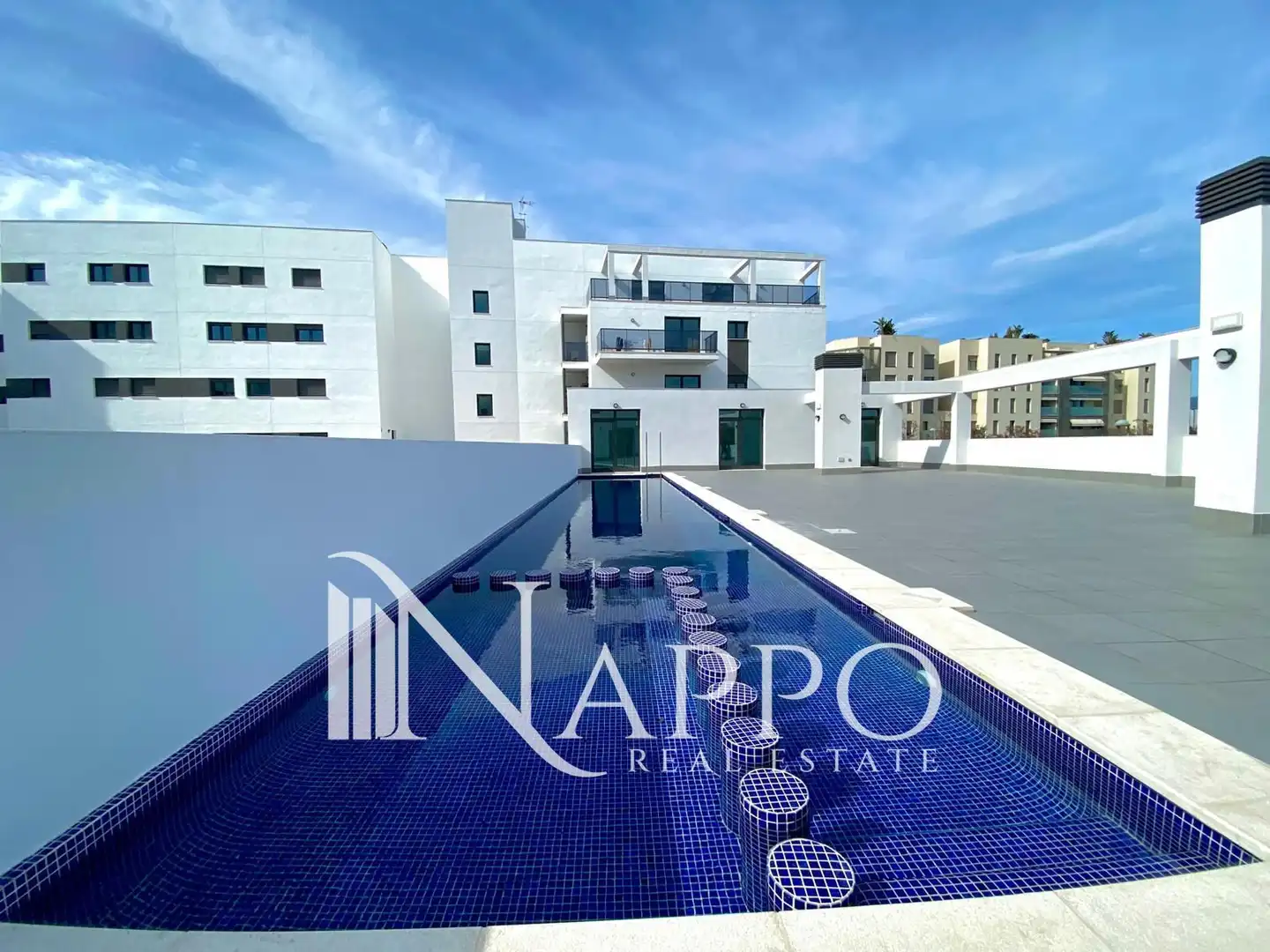 Piscina de Pis de lloguer en  Palma de Mallorca amb Aire condicionat, Calefacció i Terrassa