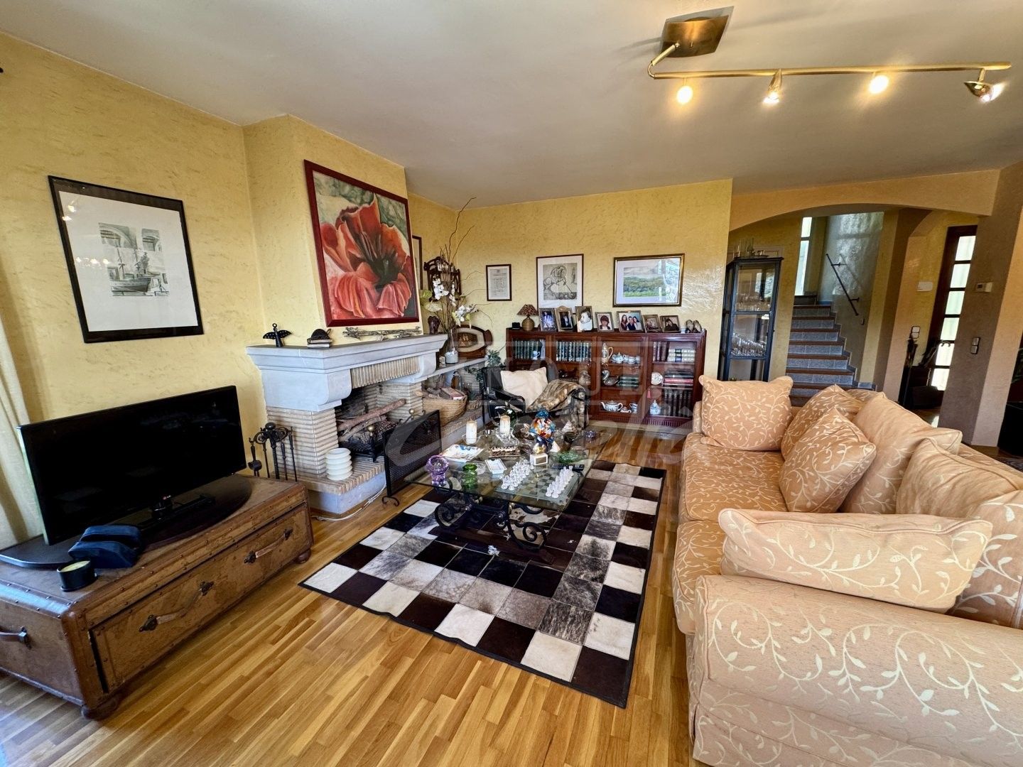 Living room of House or chalet for sale in Vilassar de Dalt  with Air Conditioner, Heating and Terrace