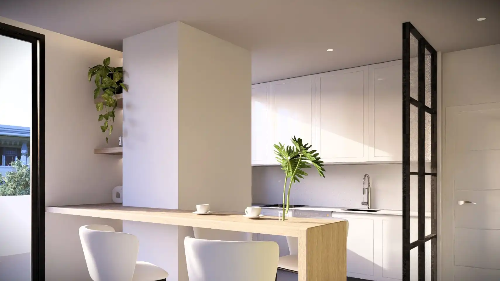 Cuina de Apartament en venda en Jávea / Xàbia amb Aire condicionat, Terrassa i Traster