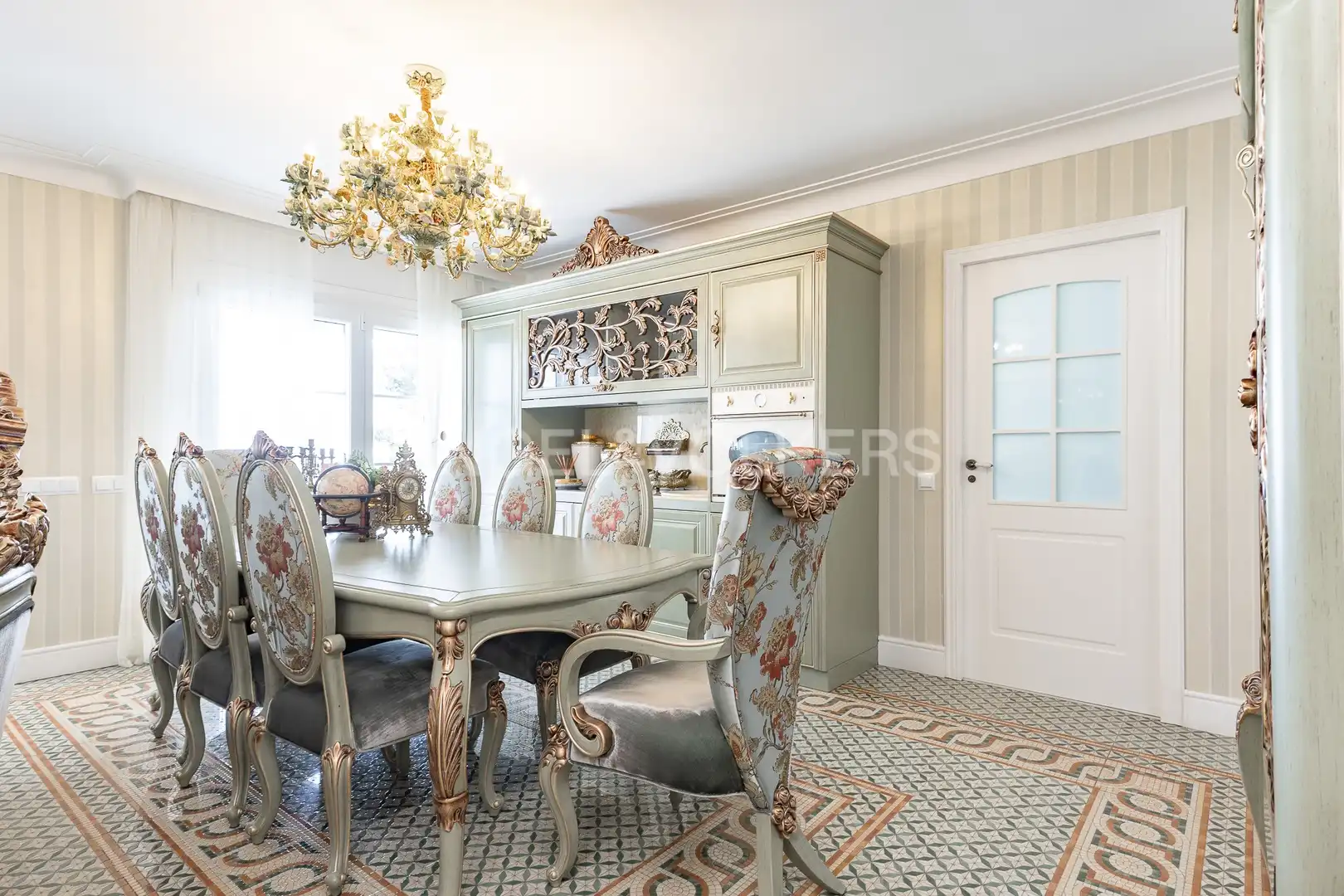 Comedor de Casa o chalet de alquiler en Sitges con Aire acondicionado, Calefacción y Jardín privado