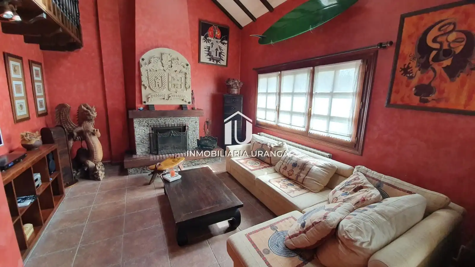 Sala d'estar de Casa o xalet de lloguer en Ribamontán al Mar amb Moblat