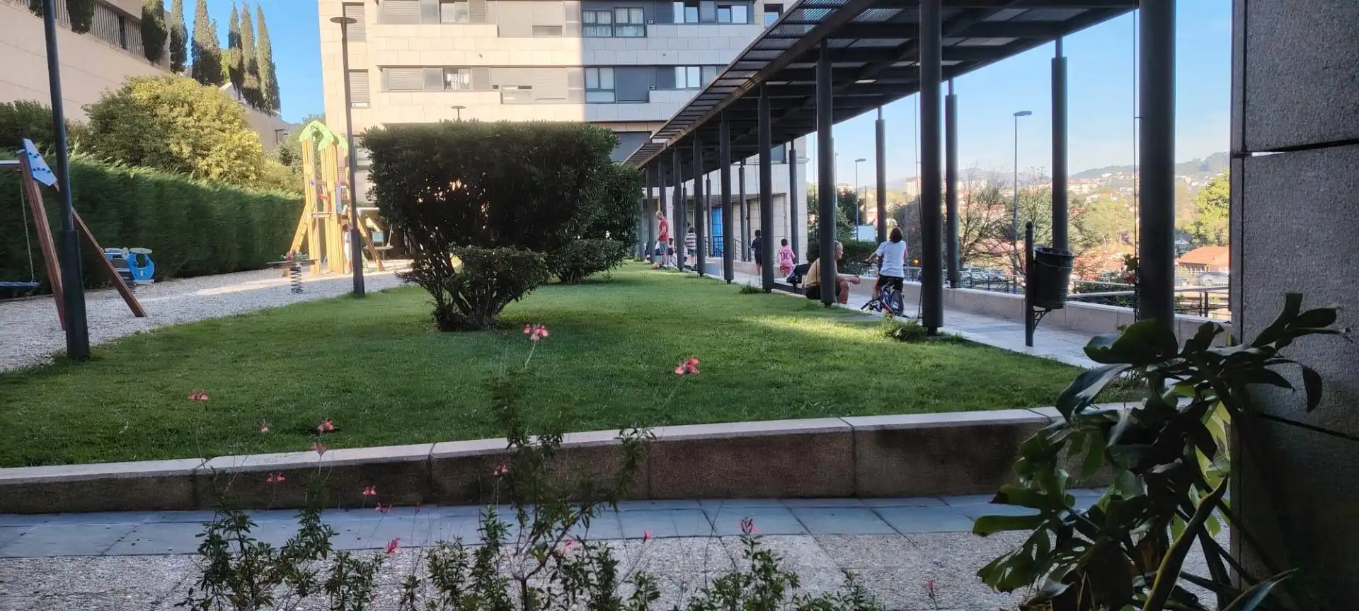 Exterior view of Flat for sale in Centro Urbano