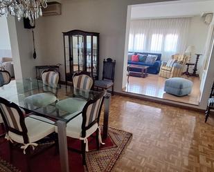 Dining room of Attic to rent in  Madrid Capital  with Air Conditioner, Heating and Terrace