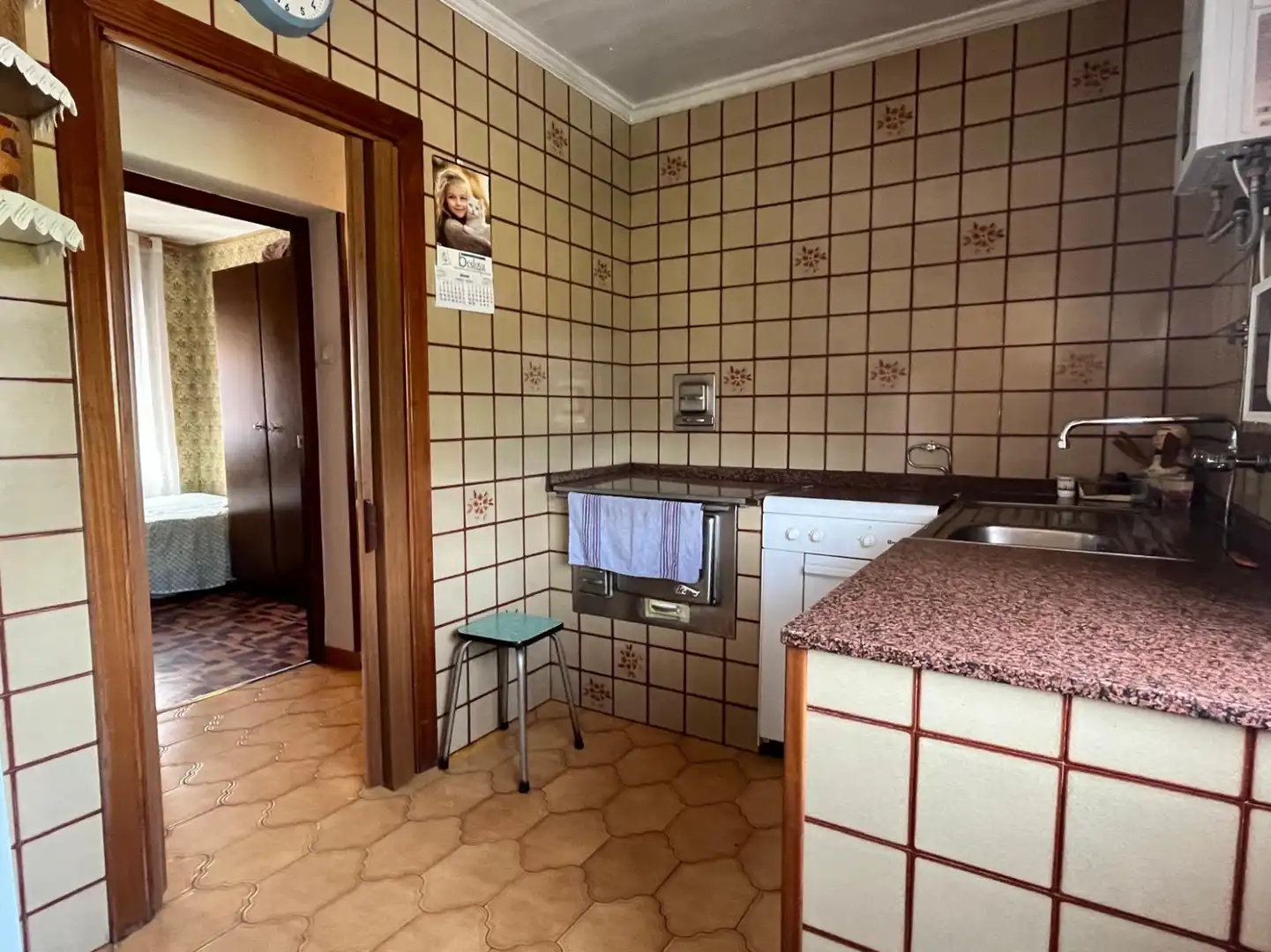 Kitchen of Flat for sale in Los Corrales de Buelna 