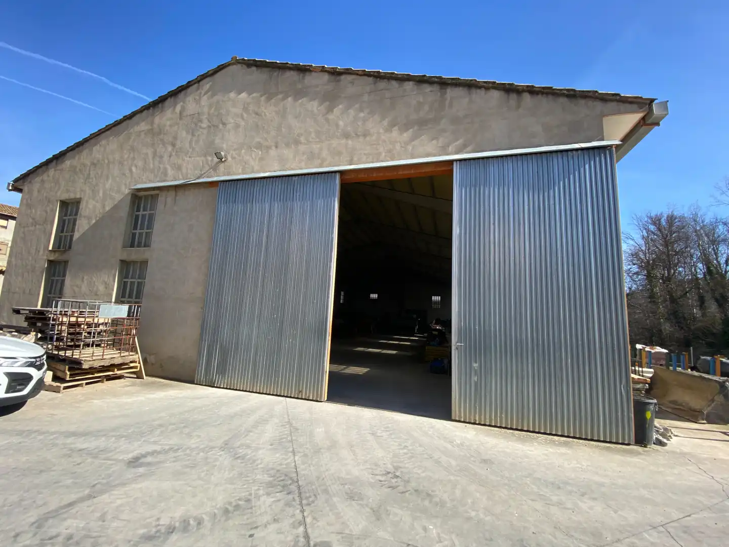 Exterior view of Industrial buildings for sale in Uncastillo