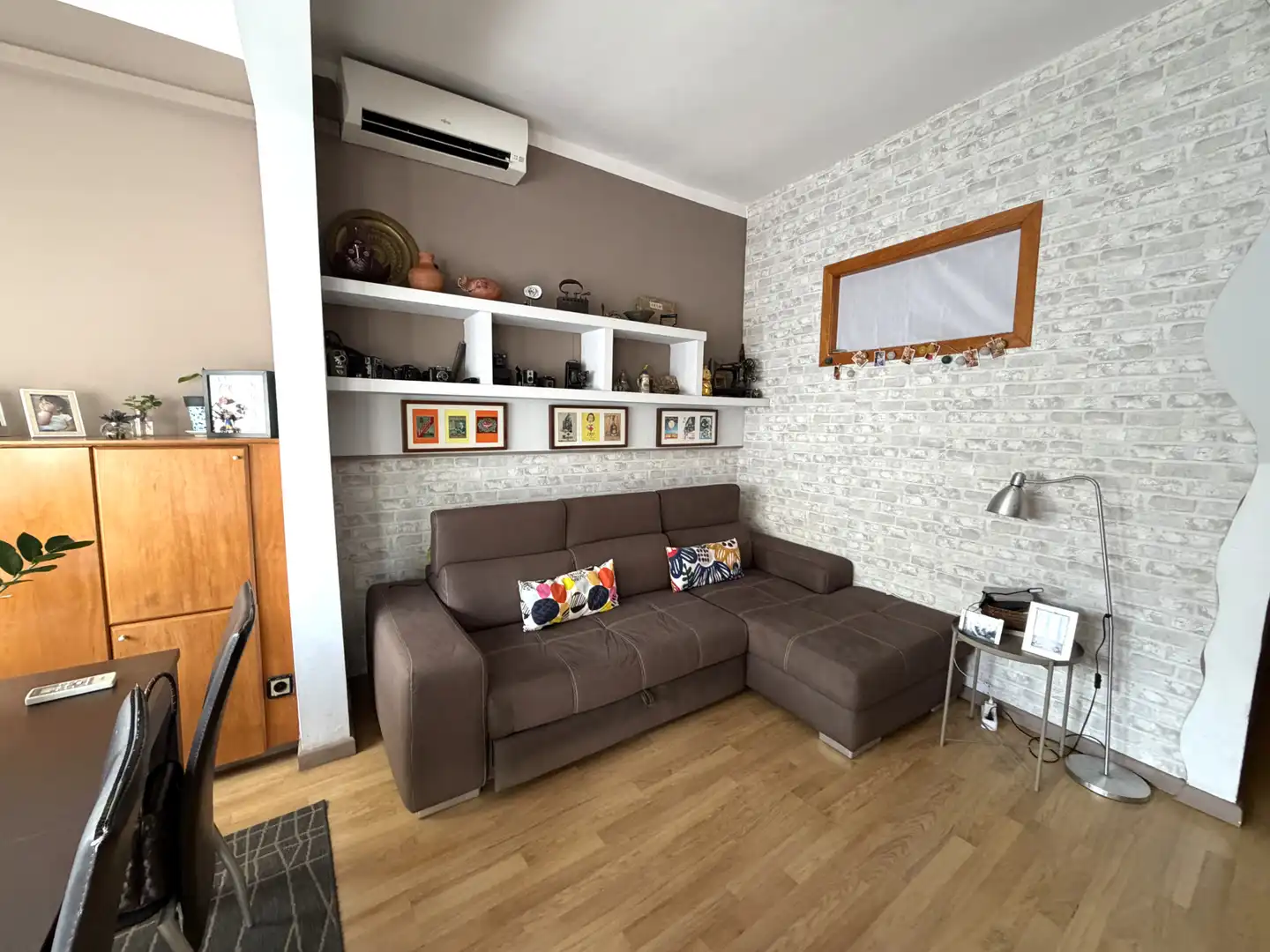 Sala de estar de Piso en venta en Barcelona con Aire acondicionado y Amueblado