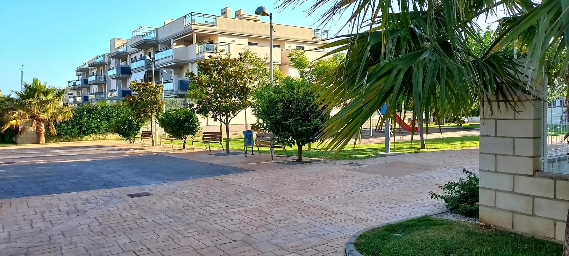 Exterior view of Apartment for sale in San Jorge / Sant Jordi  with Air Conditioner, Heating and Private garden