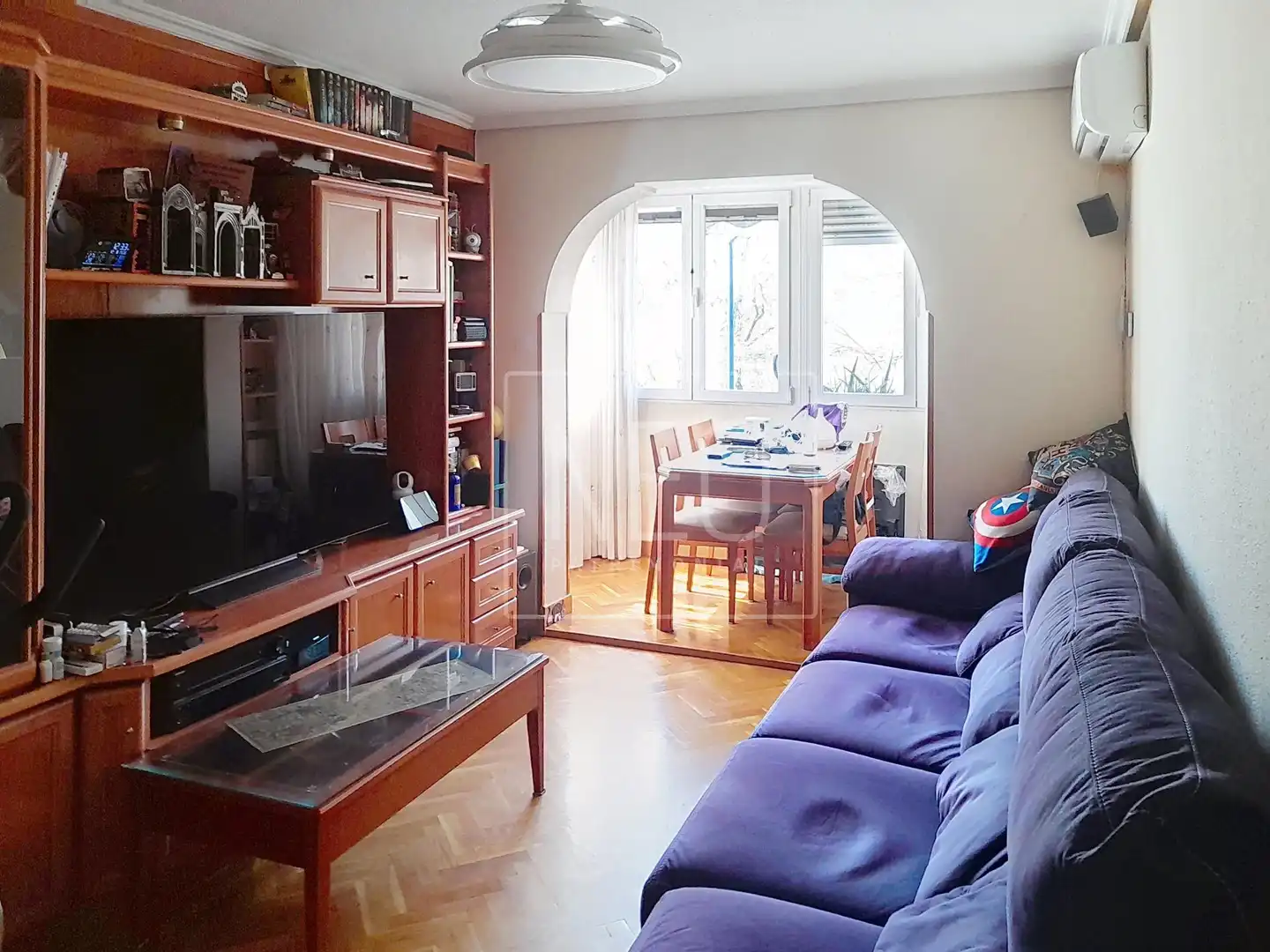 Living room of Flat for sale in Leganés  with Air Conditioner, Heating and Terrace