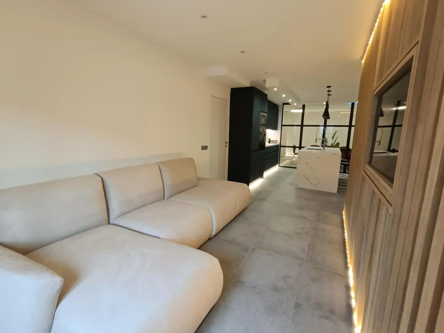 Wohnzimmer von Wohnung zur Miete in Castellón de la Plana / Castelló de la Plana mit Klimaanlage und Heizung