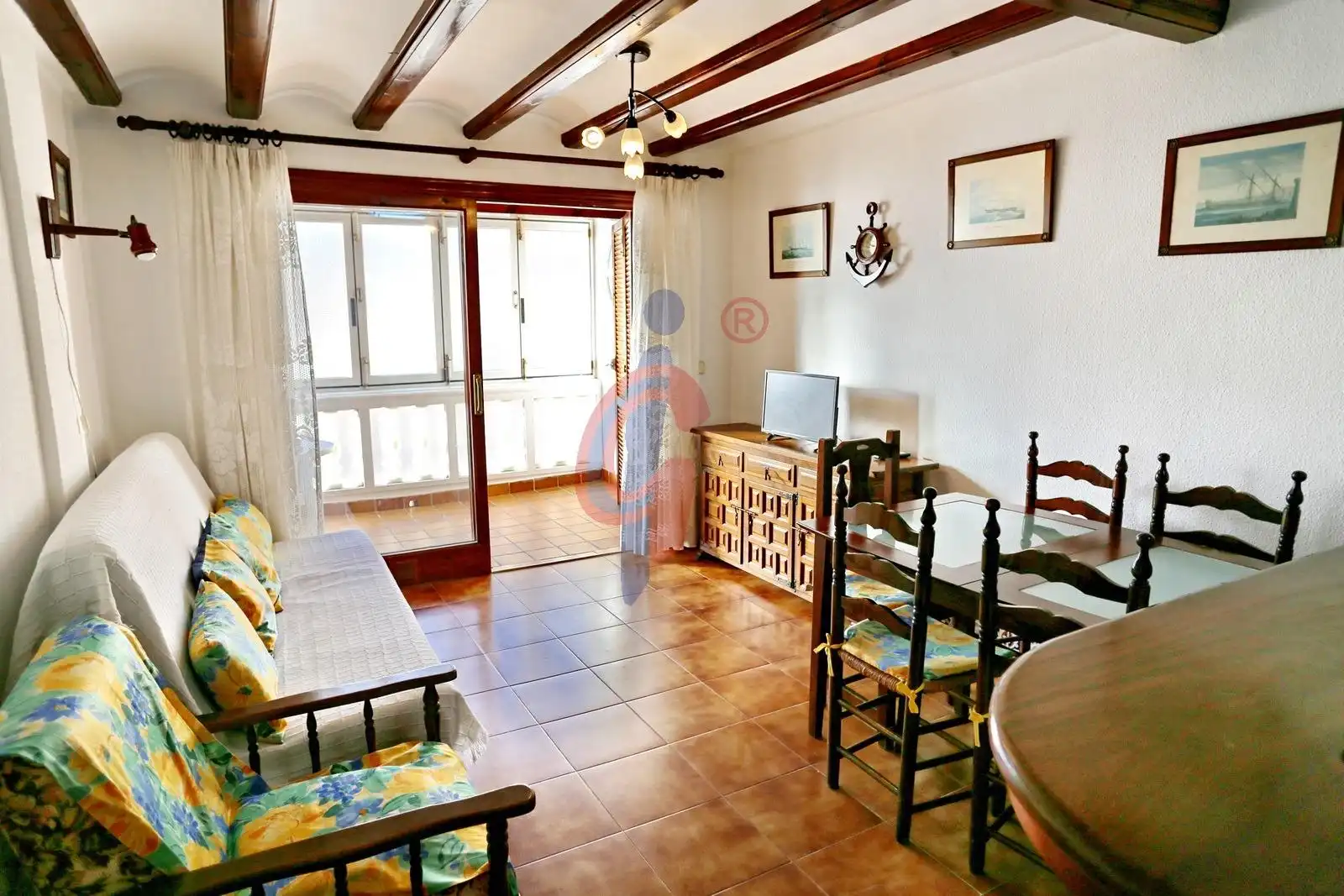 Wohnzimmer von Wohnungen zum Verkauf in Guardamar del Segura mit Möbliert