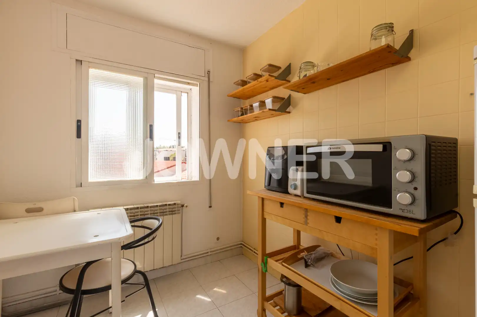 Cocina de Ático de alquiler en Pozuelo de Alarcón con Aire acondicionado, Terraza y Amueblado