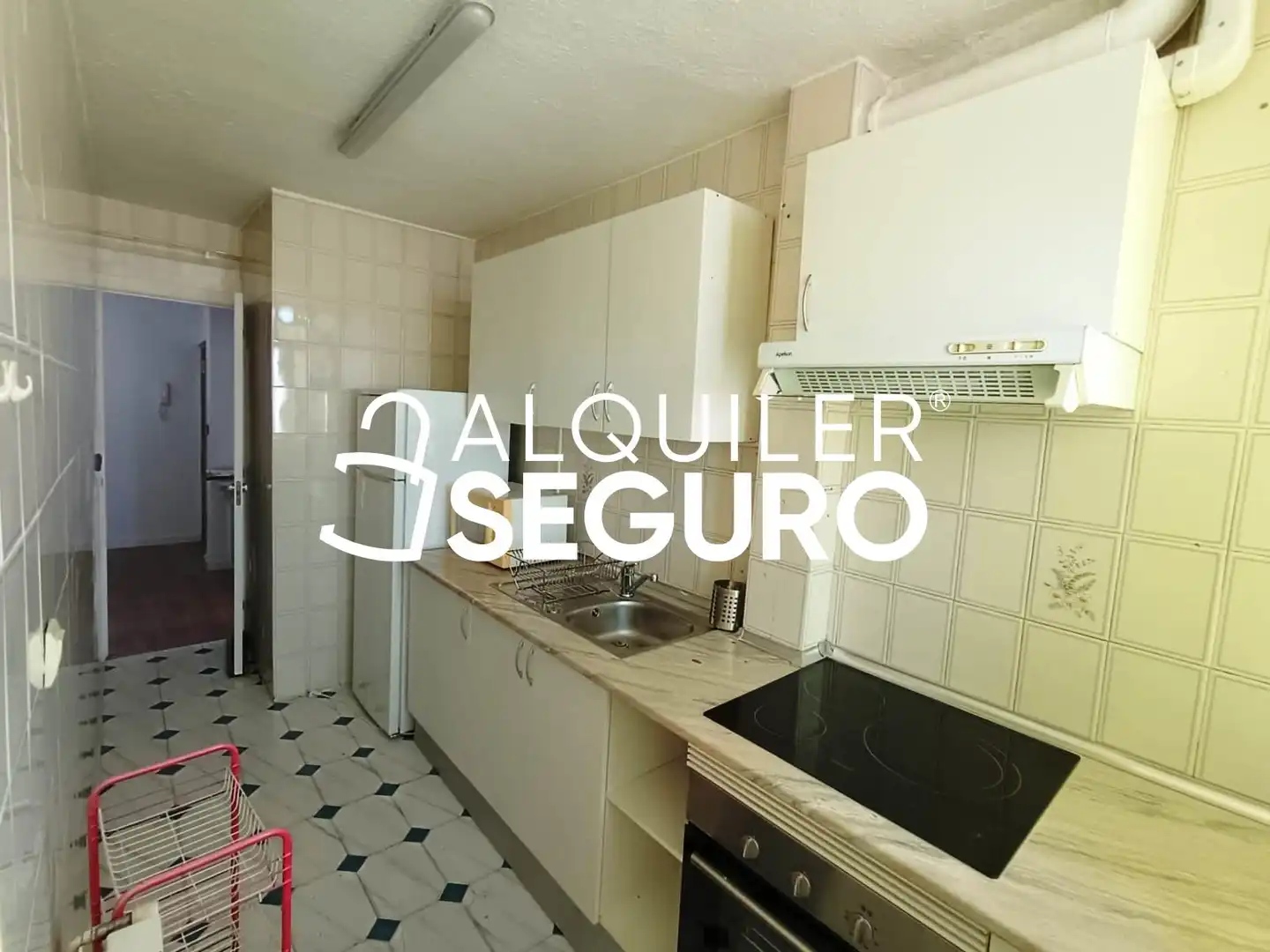 Cuina de Pis de lloguer en Leganés amb Calefacció i Terrassa