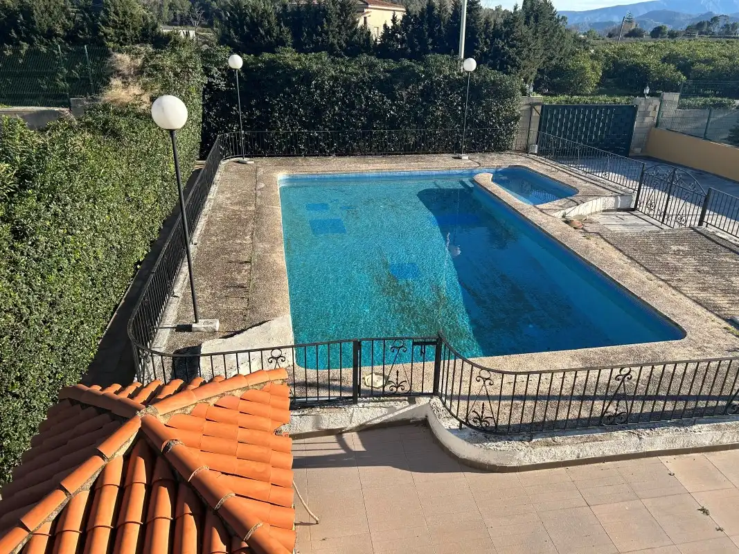 Piscina de Casa o xalet en venda en Gandia amb Aire condicionat, Jardí privat i Terrassa