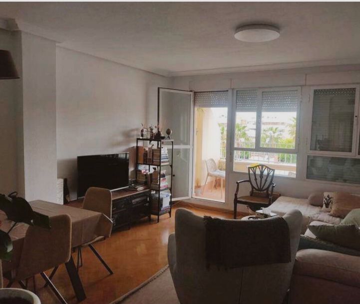 Living room of Flat to rent in Boadilla del Monte  with Heating, Terrace and Storage room