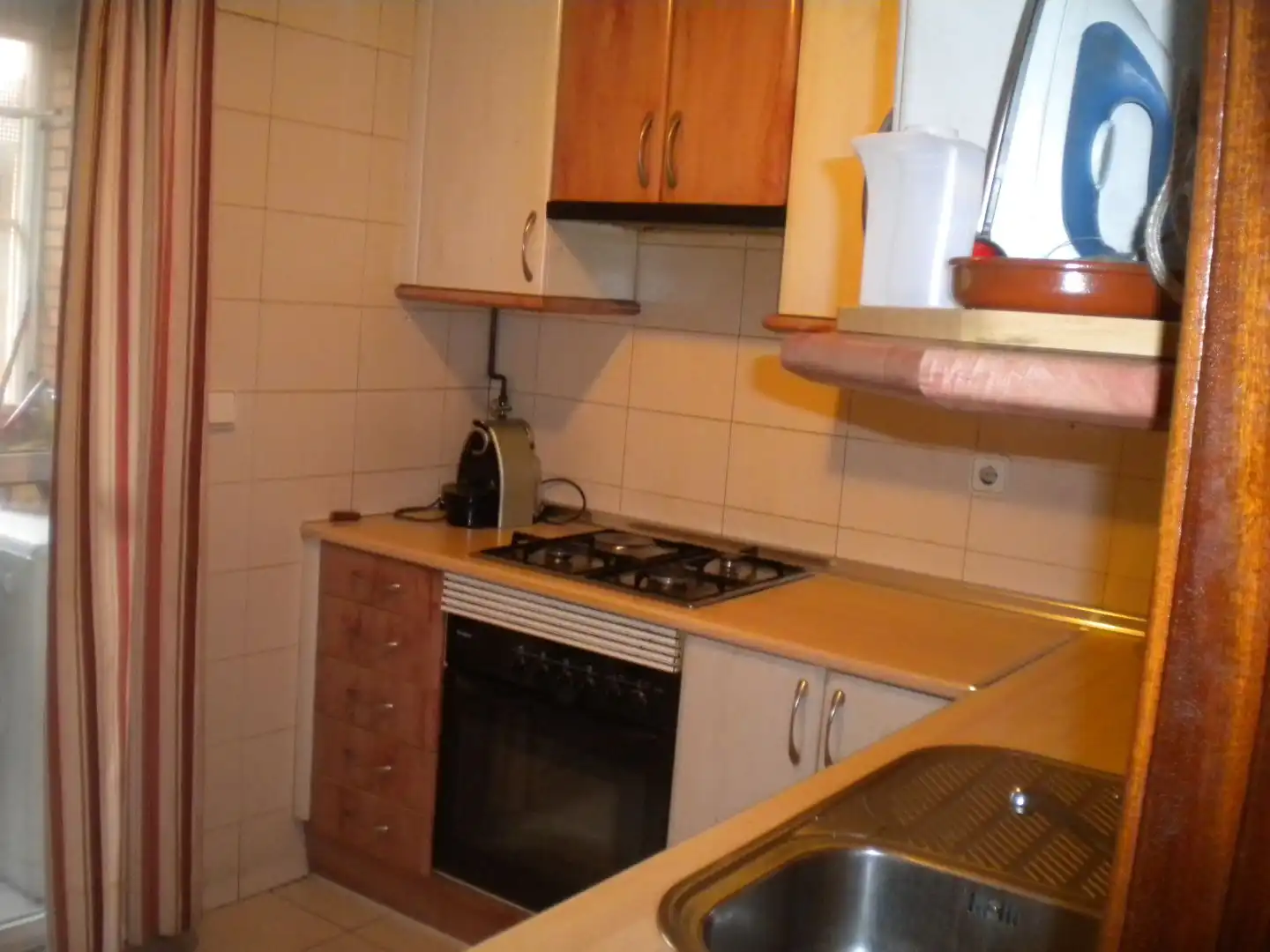 Küche von Wohnung zur untervermieten in Madrid mit Heizung, Privatgarten und Möbliert
