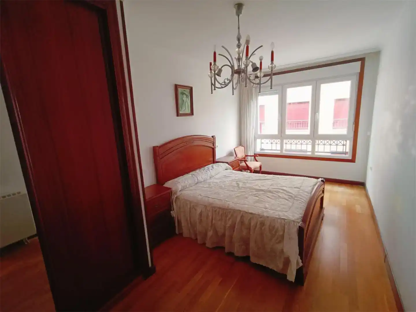Bedroom of Flat for rent in Viveiro  with Furnished and Balcony