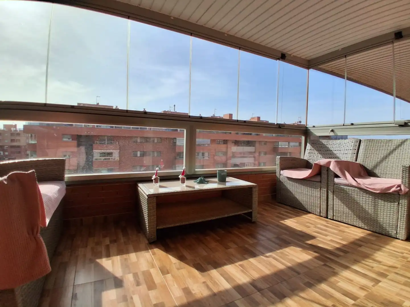 Balcony of Flat for sale in Almería