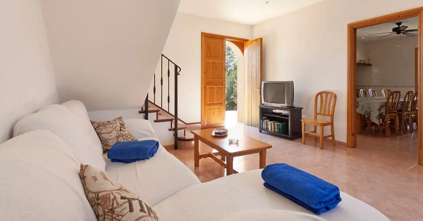 Living room of Country homes for sale in Campos del Río  with Air Conditioner, Heating and Terrace