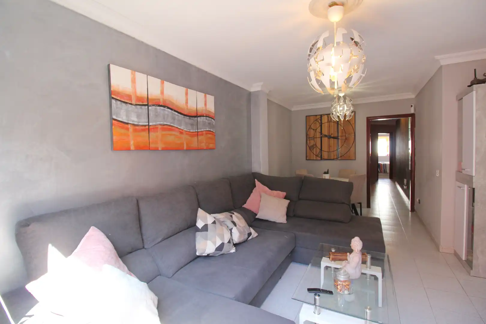 Living room of Flat for sale in San Cristóbal de la Laguna  with Terrace, Storage room and Furnished