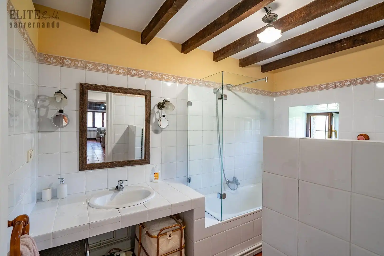 Baño de Casa o chalet en venta en Puente Viesgo con Calefacción, Jardín privado y Terraza