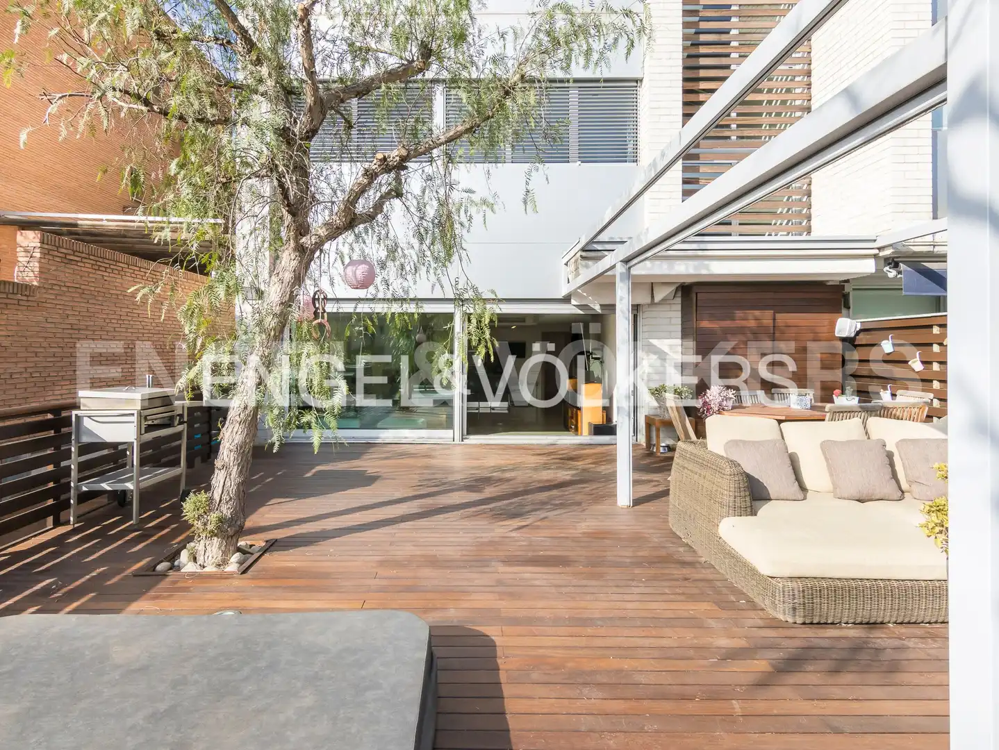 Terraza de Casa adosada en venta en Sarrià - Sant Gervasi