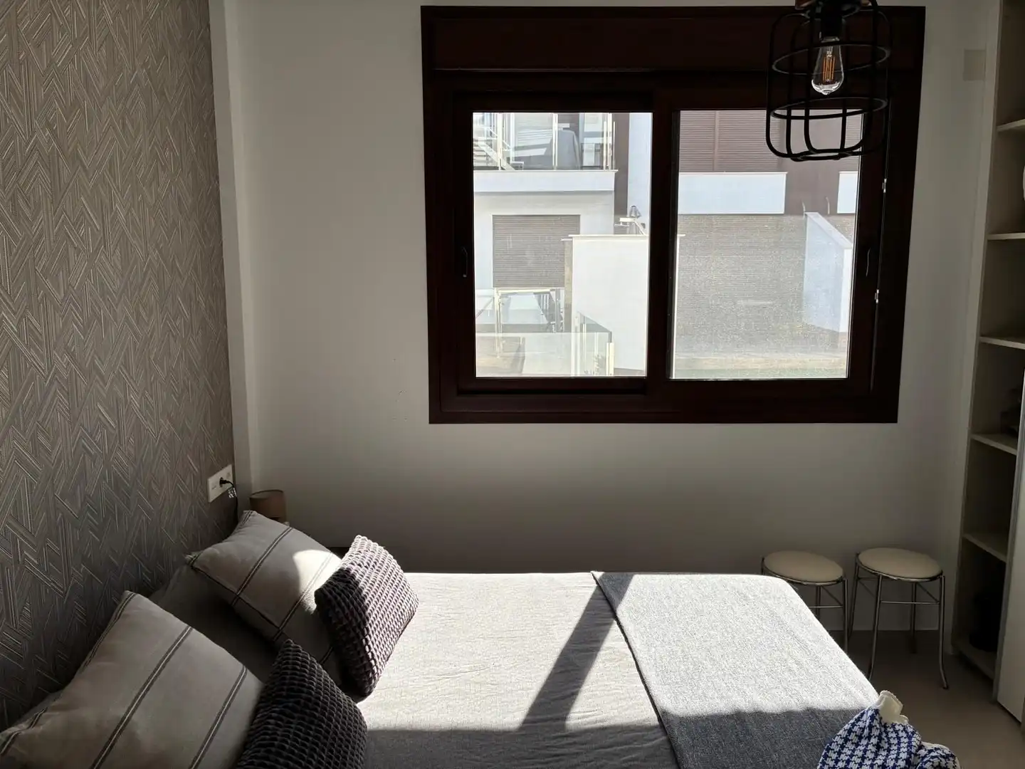 Habitación de Casa adosada en venta en San Pedro del Pinatar con Aire acondicionado, Terraza y Amueblado