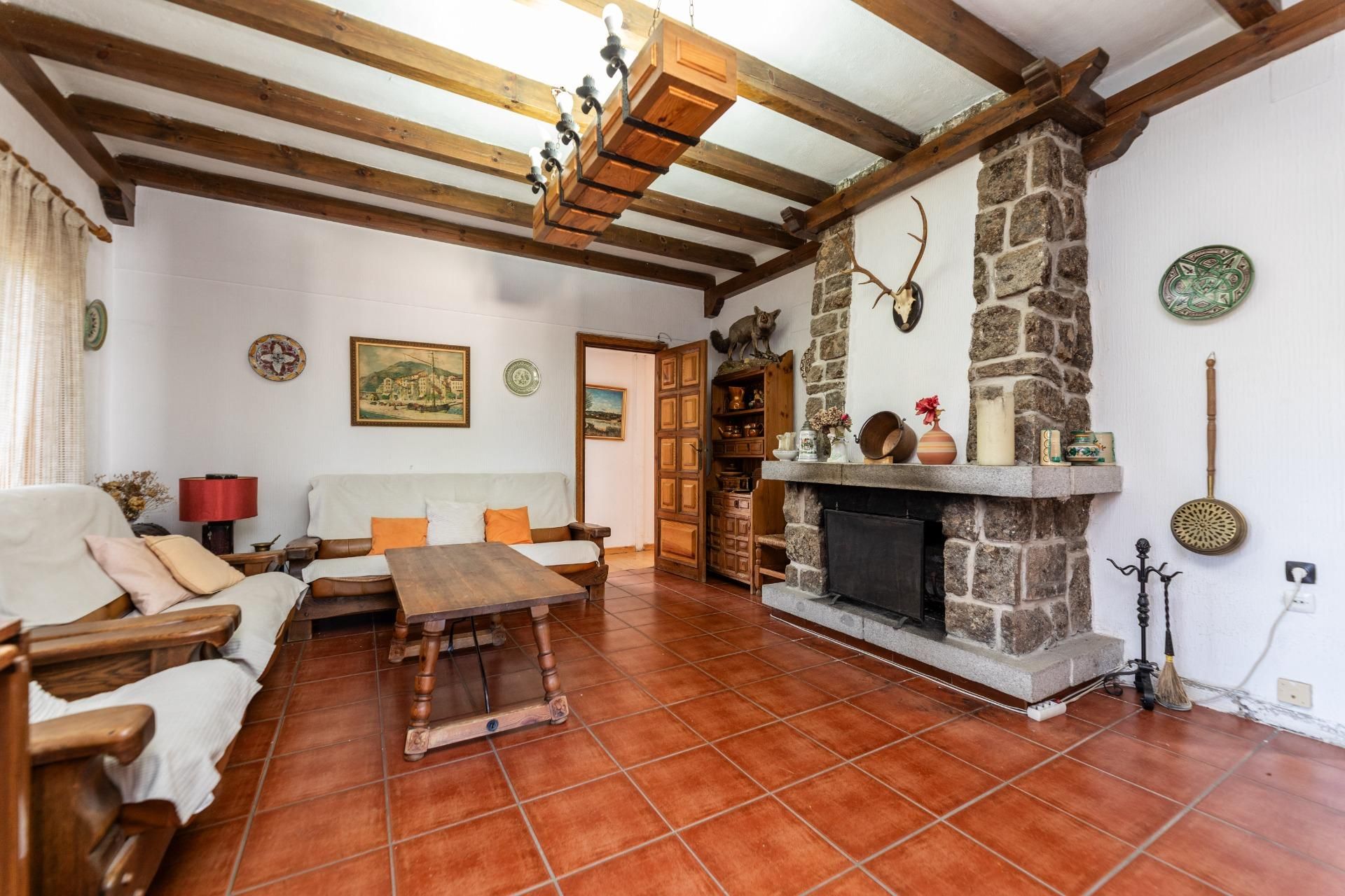 Living room of House or chalet for sale in Galapagar  with Heating, Private garden and Terrace