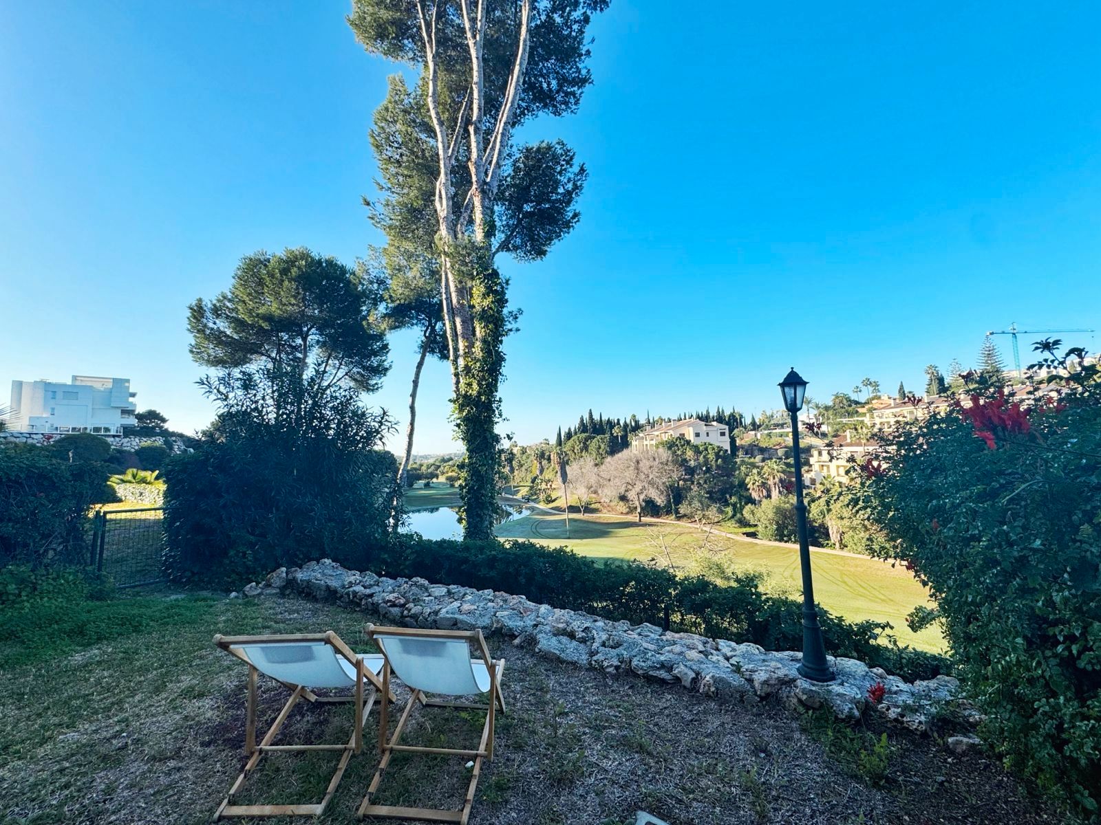 Garden of Flat to rent in Benahavís  with Air Conditioner, Furnished and Washing machine