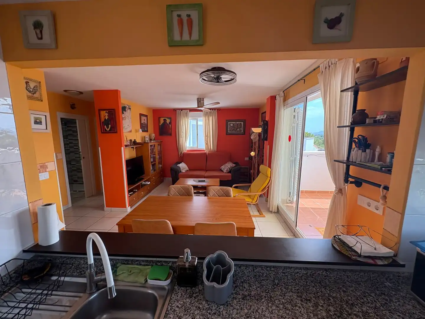 Comedor de Ático en venta en Alcalà de Xivert con Aire acondicionado, Calefacción y Jardín privado