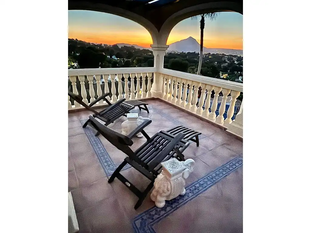 Terrace of Houses for sale in Jávea / Xàbia  with Air Conditioner, Heating and Private garden