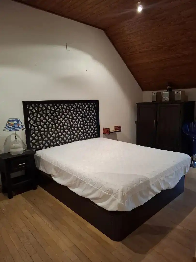 Schlafzimmer von Maisonette zur Miete in Cáceres Capital mit Klimaanlage
