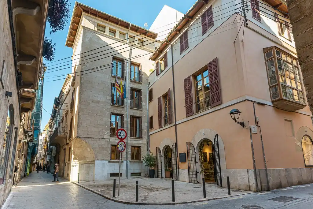 Vista exterior de Piso en venta en  Palma de Mallorca con Aire acondicionado, Parquet y Amueblado
