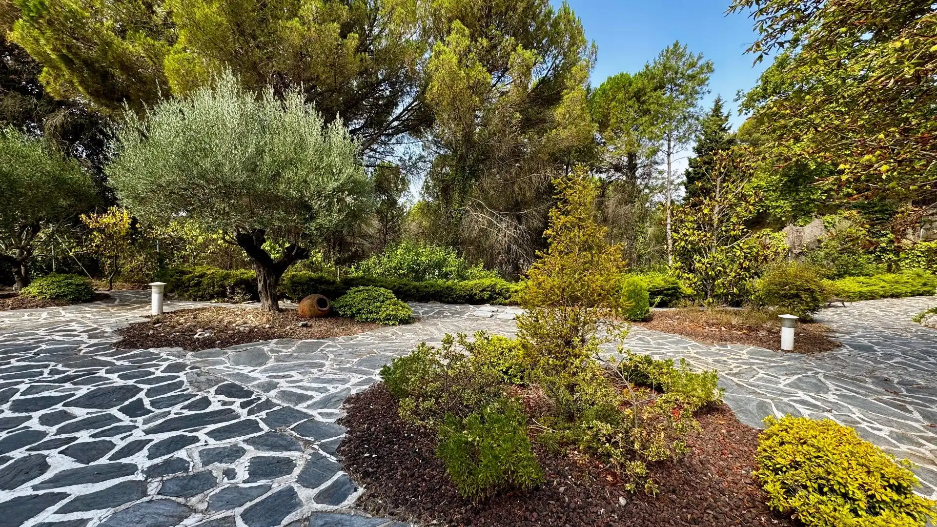 Jardín de Casa o chalet en venta en Vacarisses con Aire acondicionado, Calefacción y Jardín privado