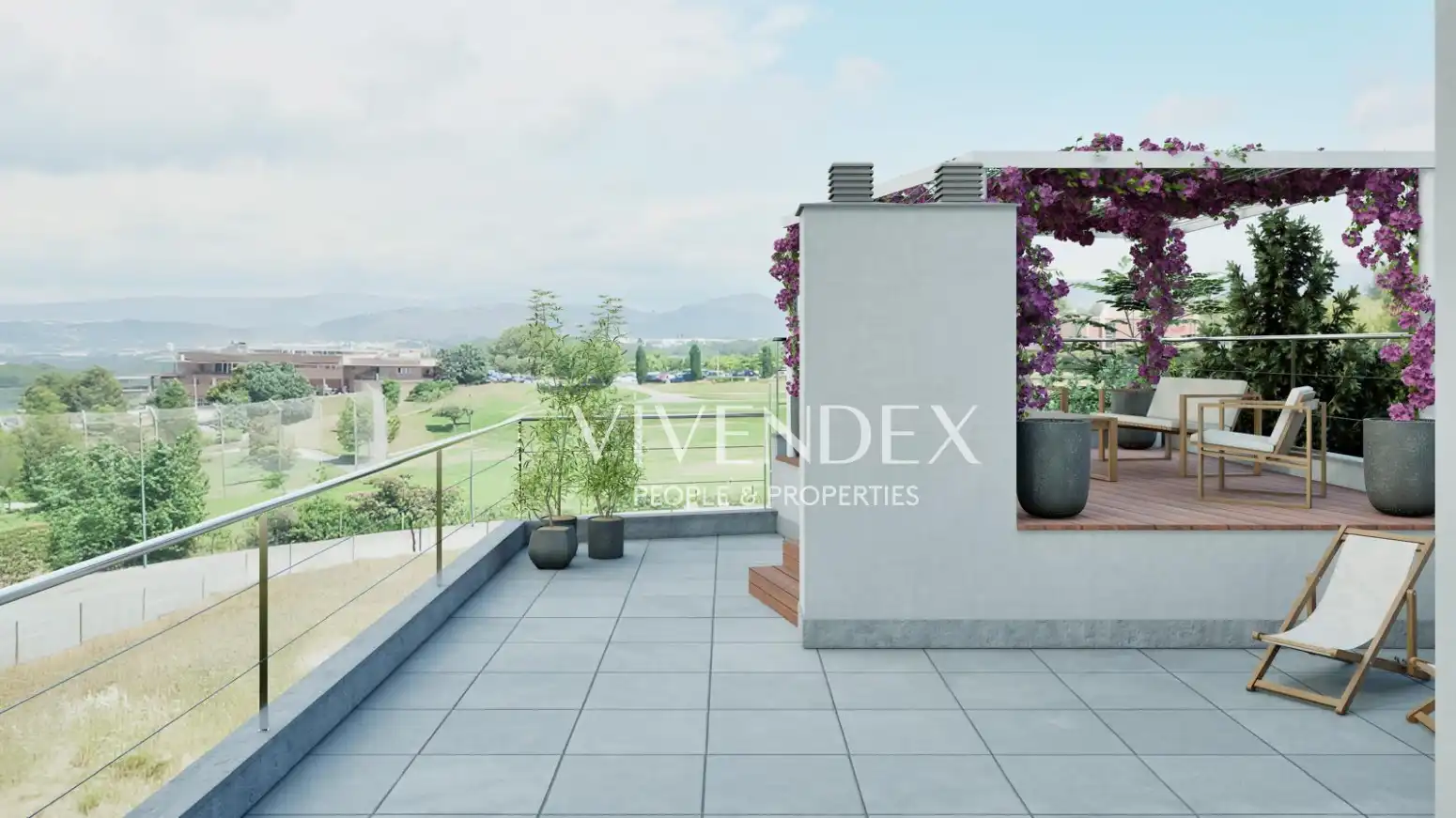 Terraza de Casa o chalet en venta en Sant Esteve Sesrovires con Calefacción, Terraza y Piscina