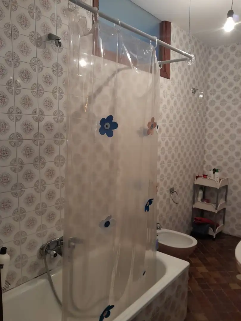 Bathroom of Flat for sale in Boiro  with Terrace, Storage room and Furnished