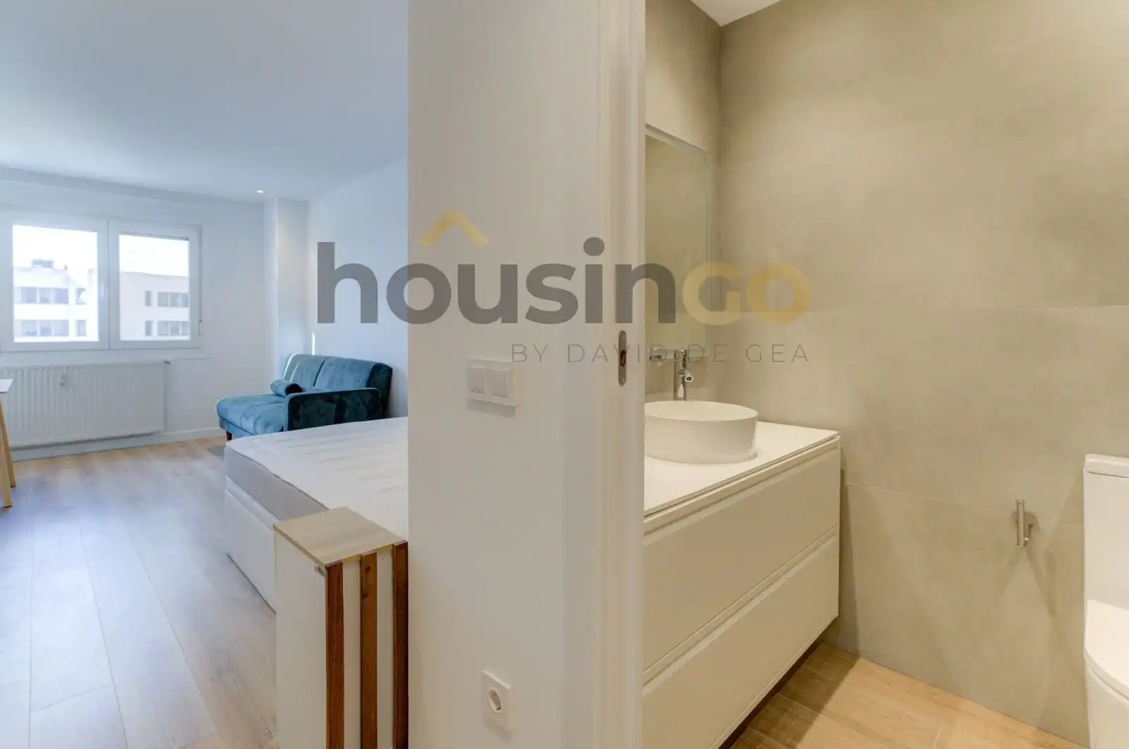 Habitación de Estudio de alquiler en Madrid con Aire acondicionado, Calefacción y Amueblado