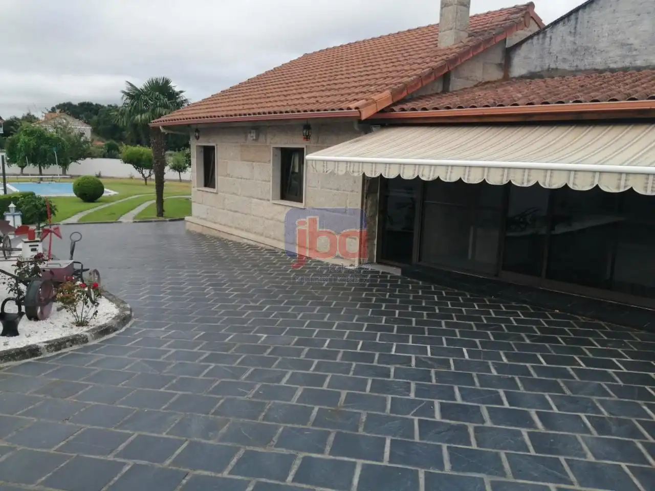 Terraza de Casa o chalet de alquiler en Trasmiras con Calefacción, Jardín privado y Terraza