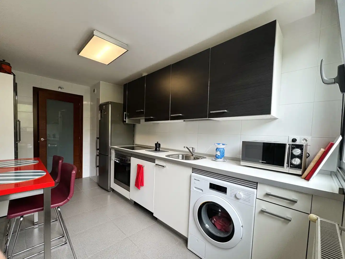 Kitchen of Flat for sale in Maruri-Jatabe  with Heating, Parquet flooring and Terrace