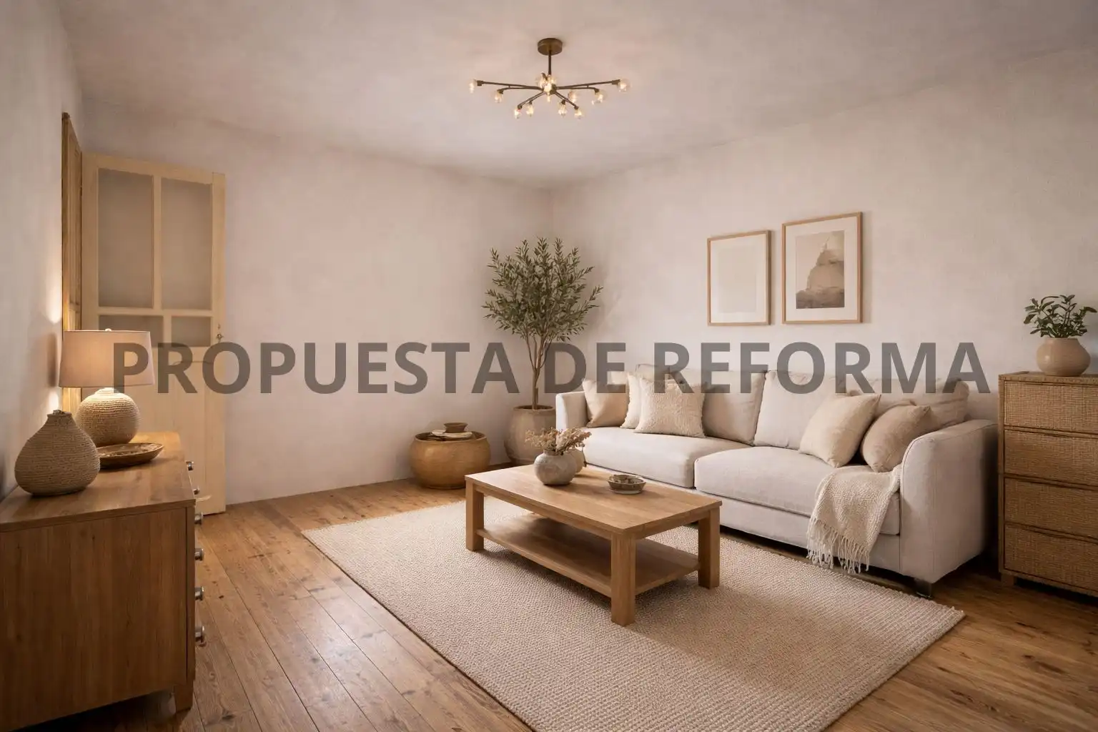 Sala de estar de Finca rústica en venta en Peral de Arlanza con Trastero y Horno